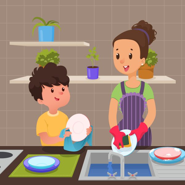 Make Family Day Family Dinner Night Clean Happy Nest